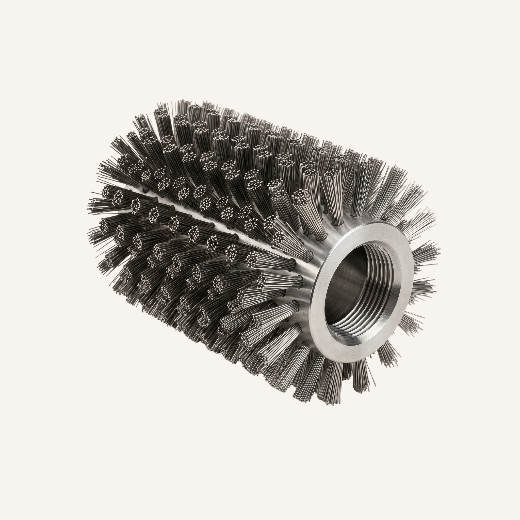 Grill Brush Max stainless steel brush head replacement front view