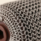 Grill Brush Pro roller brush head macro close-up showing bristle texture